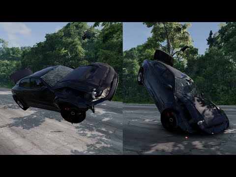 Car Crash in Jungle!!