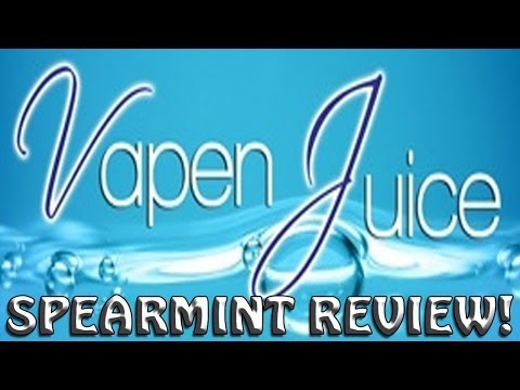 Canvape Vapen Juice Spearmint Review