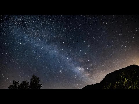 Cosmic Lullaby: Stars Aglow in the Night's Embrace