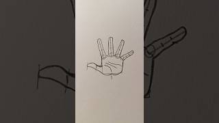 how to draw hand easy #sketch #tutorial #drawings #sketchbook #art hand anime drawing tutorial
