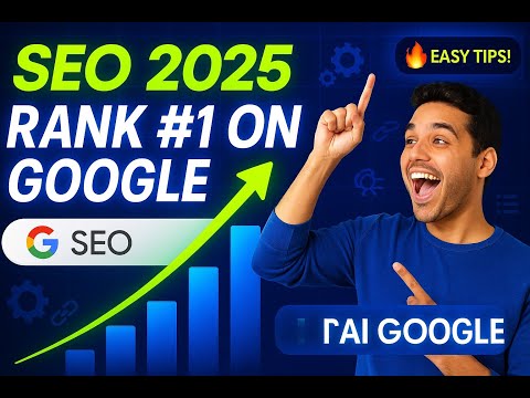 SEO Course for Beginners (2025) 🔍 | Learn SEO from Scratch & Rank #1 on Google!