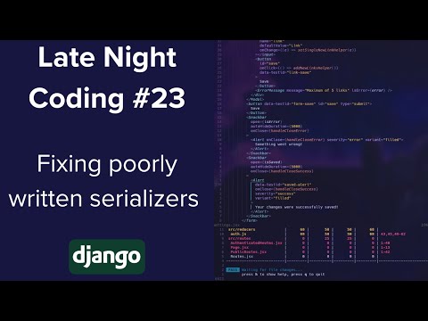 Cleaning up some poorly written code - Late Night Coding #23