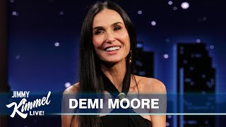Demi Moore on Accolades for The Substance, Being Called a Popcorn Actress & No Star on Walk of Fame