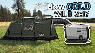 The Ultimate Air-Conditioned Insulated Tent for Summer Heat! | Best Tent Air Conditioner