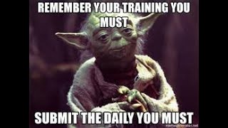 You must submit