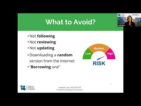 Tips for Your Employee Handbook Ventura 12 17 24