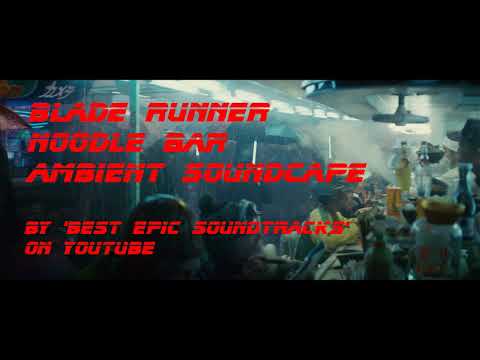 Blade Runner Noodle Bar Ambient Soundscape [3 Hours]