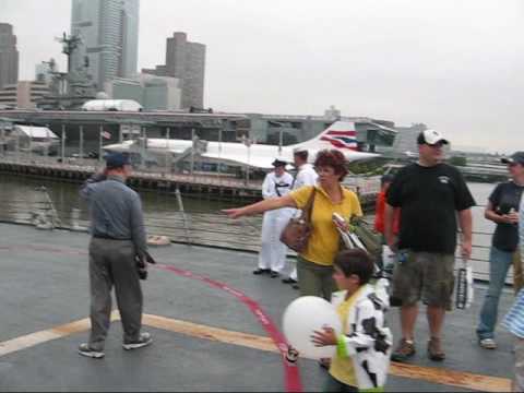 Australian ships visit New York