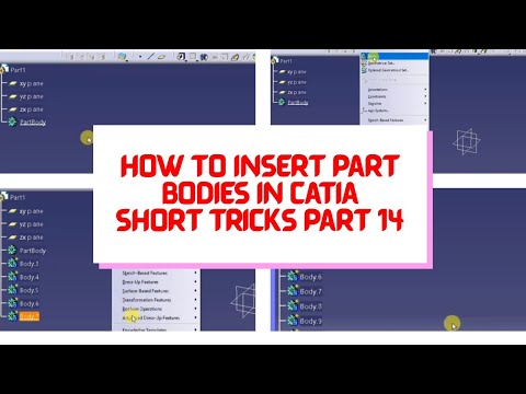 How To Add Bodies In CATIA Part 14 | Short Tricks In CATIA | @Consilio_Solution