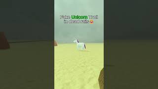 FAKE UNICORN TROLL in Dead Rails Roblox Update (No Script):Dead Rails Funny Moments Guide #deadrails