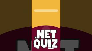 Interview question for .NET Core #education #learning #quiz #core #dotnet #challenge #interviews