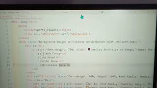 Static WebPage using html and css#html #css