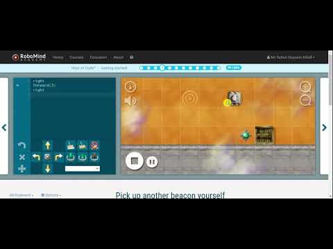 Hour of Code -Getting started with robomind