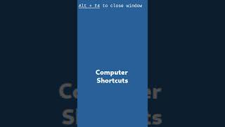 How to Close Any Window in 1 Second! 🖥️ #WindowsTips
