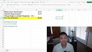 No Tax on Tips Calculator | New 2025 Deduction Explained