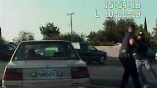 First Mistake, Trying to Run - Officer Takes Decisive Action