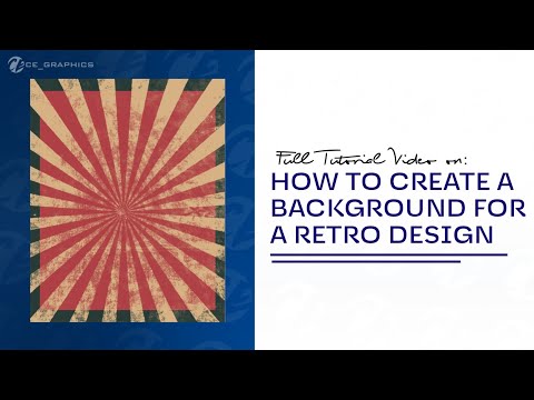 HOW TO CREATE A BACKGROUND FOR A RETRO DESIGN in Pixellab