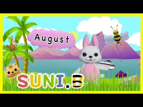 Months of the year - Educational song for kids ㅣ Suni.B kids songs