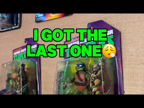 Hunting the 2012 re-release TMNT figures! (Toy hunt #5 at Walmart)