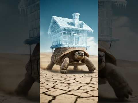 The hardworking turtle #ai #cartoonstory #motivation #moralstories #childrensbook #ytshorts #viral