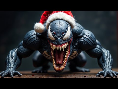 Superheroes Celebrate Christmas In Style