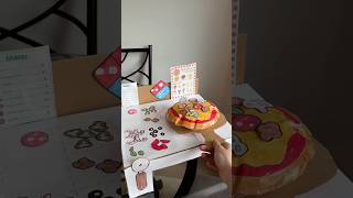 DIY pizza place 🍕 #diy #papercrafts #cardboardcraft #tutorial #creative #cardboard #papercrafts