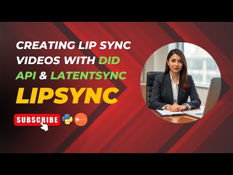 How to Generate Talking AI Avatars with Lip Sync using DID API & Latent Sync  (Postman & Colab)