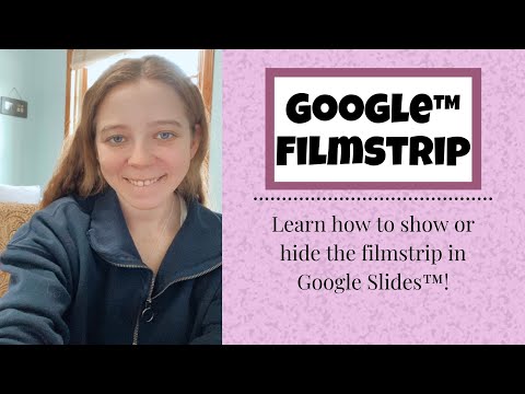 Hide Slide View in Google Slides™ | Hide Google Slides™ Filmstrip