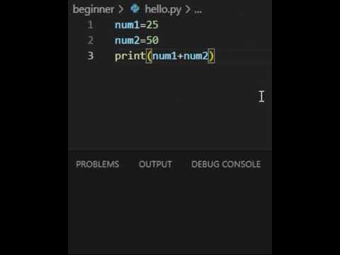Write Your 2nd Python Script | Step-by-Step Guide for Beginners | #Shorts #Trending #Viral