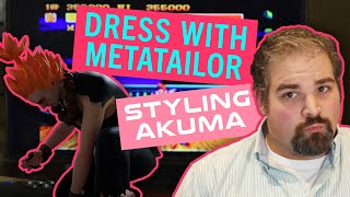 Transform Akuma in 3D: Full Character Build with METATAILOR – Import, Dress, and Export!