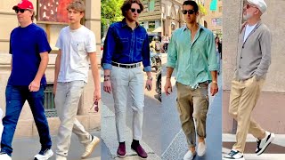 MAY 2025 🇮🇹Milan Real Italian Guys on Street Style | Elegant Summer Men’s Fashion & Milan Shopping