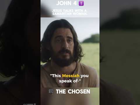 Jesus and the Samaritan lady at the well. ✝️ #jesus #jesuslovesyou #thechosen #jesusedit #fyp #bible