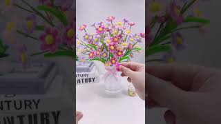 Inspiring DIY Pipe Cleaner Flower Tutorial 🌼 | Easy Handmade Acrylic Flower Craft for Moms