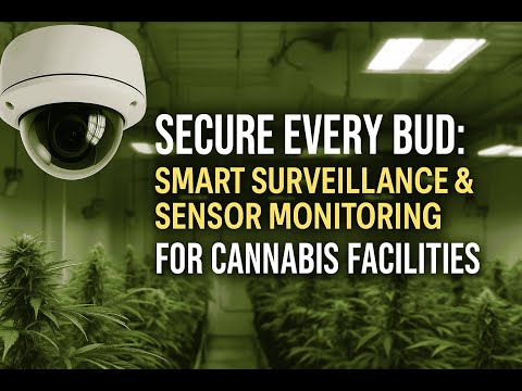 Secure Every Bud: Smart Surveillance & Sensor Monitoring for Cannabis Facilities