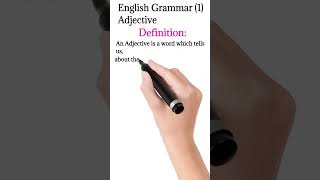 #english #grammar #adjective #definition #examples