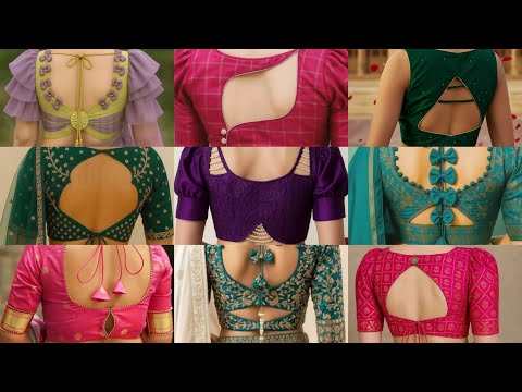 ❤️ new back neck blouse designs / blouse designs for sarees 🥰