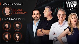 NinjaTrader Live | Futures Trading + Market Analysis w Blake Morrow, Nick + Jack, Leo + Salma 2/5/26