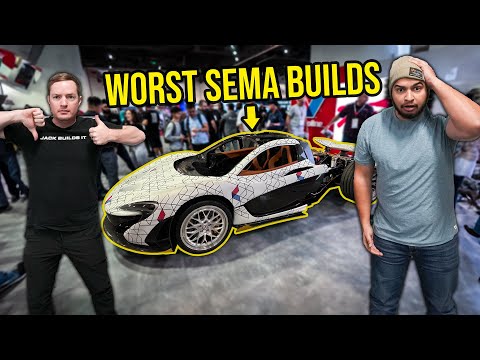 Roasting The WORST SEMA Builds EVER (Our Own)