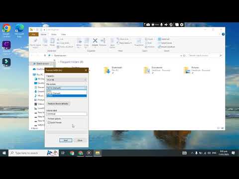 How to Format a Pendrive