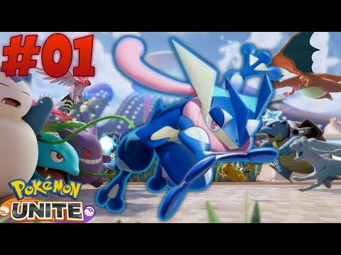 `Greninja is best for Pokemon Unite🔥' Pokemon Unite Gameplay 01 In Hindi | Itz AnimeRanger