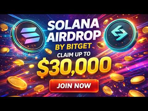 New Event | Bitget Solana Airdrop | How To Claim Up To 30,000$ | Easy Full Crypto Airdrop Guide