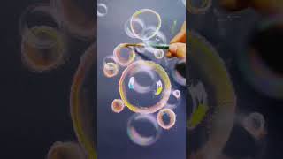 Easy bubbles drawing #shorts #beginners
