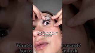 How to apply your own lash extensions #lashyourself #lashes #lashtraining
