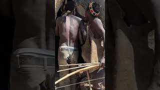 Hadzabe Tribe live inside big baobab trees while they preserve their simple lifestyle 🥰