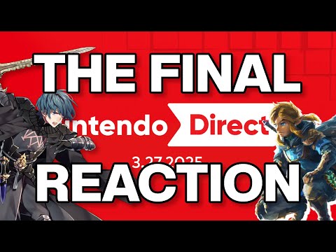 🔴 Live: Watching the FINAL Nintendo Direct of the Switch Era