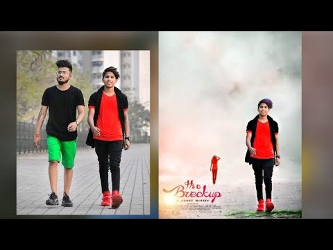 Love Break up photo editing | pics art editing tutorials | inspire by ssumit49 | photo shop | DSLR