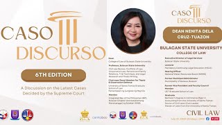 CIVIL LAW: Property, Persons & Succession | Caso Discurso: 6th Edition