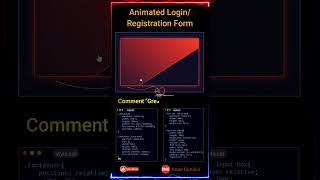 Login & Signup Animation Tutorial – Code Along #FQ