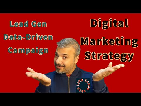 Digital Marketing Strategy - Live Class 2022 I Lead Generation Strategy I Hindi I Urdu