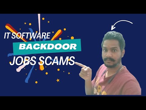 REALITY OF 2024 IT SOFTWARE BACK DOOR JOBS SCAM OF SOFTWARE JOBS&PLACEMENTS